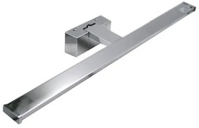 Απλίκα Φωτιστικό Τοίχου Μπάνιου LED 15W IP44 4000K 80εκ Lumen-3-80015166-Ασημί 3-80015166