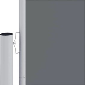 vidaXL Σκίαστρο Πλαϊνό Συρόμενο Ανθρακί 160 x 1200 εκ.