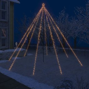 vidaXL Χριστουγεννιάτικο Δέντρο από Φωτάκια Εσ./Εξ. Χώρου 5 μ. 800 LED