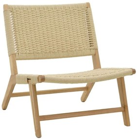 Πολυθρόνα Filippo 263-000012 68x69x74cm Natural