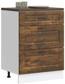 ντουλάπι βάσης κουζίνας Porto Καπνιστή βελανιδιά