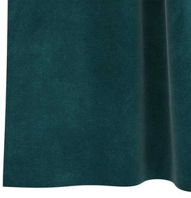 vidaXL Κουρτίνες 2 pcs Σκούρο πράσινο 140 x 225 cm Βελούδο