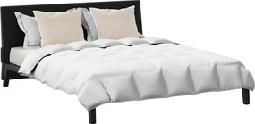 vidaXL Σετ Παπλωμάτων με μαξιλάρι 3 pcs Λευκό Φτέρος