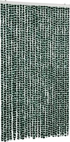 vidaXL Σήτα Εντόμων Πράσινο/ Λευκό 118 x 220 εκ. από Σενίλ