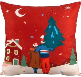 Διακοσμητικό Μαξιλάρι MERRY KISS ME