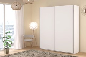 Ντουλάπα Lynch συρόμενη-Leuko-Μήκος 180 εκ.