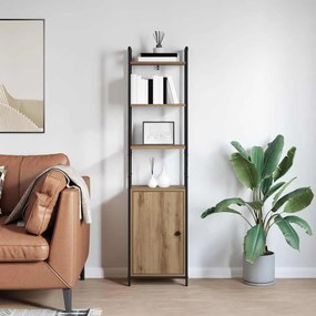 vidaXL Βιβλιοθήκη 6 επιπέδων 40 x 24 x 161 εκ Επεξεργασμένο ξύλο