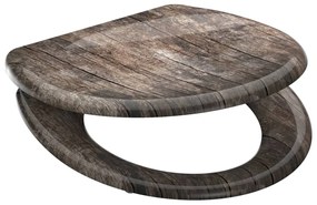 SCHÜTTE Κάθισμα Λεκάνης OLD WOOD με Soft-Close & Σχέδιο από Duroplast