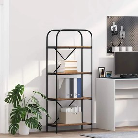 vidaXL Ράφι Βιβλίων Παλαιό ξύλο 60 x 30 x 146 εκ Επεξεργασμένο ξύλο