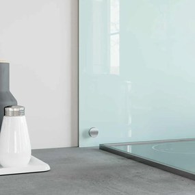 vidaXL Πλάτη Κουζίνας Λευκή 80 x 60 εκ. από Ψημένο Γυαλί