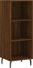 vidaXL Ντουλάπι Καφέ Δρυς 34,5x32,5x90 εκ. Επεξεργασμένο Ξύλο