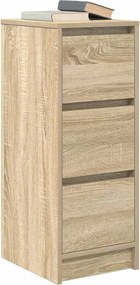 vidaXL Ντουλάπι Sonoma Δρυς 29,5x34x76 εκ. από Επεξεργασμένο Ξύλο