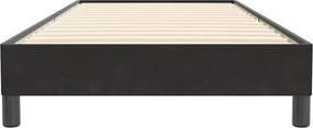 VidaXL Box Spring Κρεβάτι χωρίς στρώμα Μαύρο 100x220 εκ. Βελούδινο