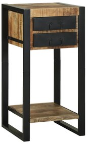 vidaXL Το stand τηλεφώνου 40x40x80 εκ. Στερεό τραχύ ξύλο μάνγκο