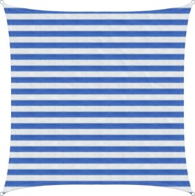 vidaXL Ικανότητα Σκίασης Μπλε και άσπρο 2 x 2 m HDPE