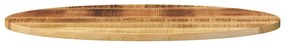 vidaXL Επιφάνεια Τραπεζιού Οβάλ 110x40x3,8 εκ. Μασίφ Ξύλο Μάνγκο