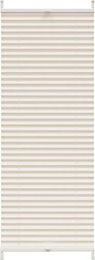vidaXL Πλισέ ρόλερ σκίασης 60x100cm Κρεμ