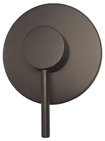 Μίκτης ντους 1 εξόδου ARTEMIS Nero SO51021 KARAG 115mm
