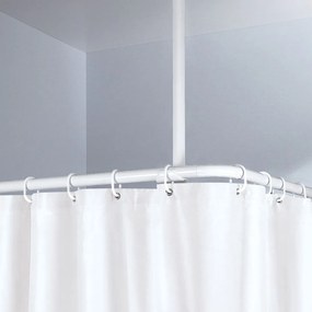 Στήριξη Οροφής Βραχίονα Μπάνιου Deckenhalterung 3303 Lange (25mm) White Kleine Wolke Aluminium