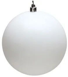 JK Home Décor - Μπάλα Πλαστική Λευκή 15cm