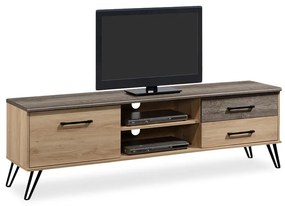 Έπιπλο τηλεόρασης Bruno  χρώμα viscount - toro 182x40x56,5εκ Model: 123-000095