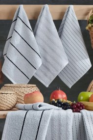 Stewehome Σετ πετσέτες κουζίνας και χεριών προσώπου 6 τεμαχίων 30x50 cm
