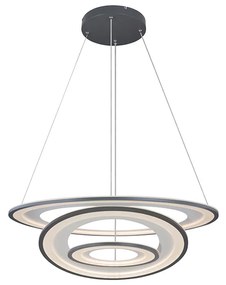 Κρεμαστό Φωτιστικό Globo Lighting Torrelle 67122-120G Γκρι Σκούρο