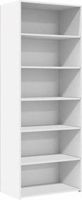 vidaXL Ντουλάπι Λευκή 70x41x185 εκ. από Επεξεργασμένο Ξύλο
