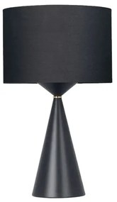 MarHome ΕΠΙΤΡΑΠΕΖΙΟ ΠΟΡΤΑΤΙΦ ΜΑΥΡΟ ΚΩΝΟΙ - Υ45cm 4/KIB 15-40003