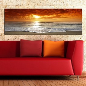 Πίνακας - Romantic  sunset 135x45