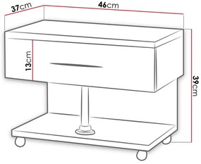 Κομοδίνο Raj-Roz