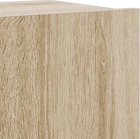 vidaXL Έπιπλα Τηλεόρασης Σετ 8 Τεμαχίων Sonoma Δρυς από Επεξ. Ξύλο