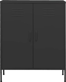 vidaXL Ντουλάπι Αποθήκευσης Ανθρακί 80 x 35 x 101,5 εκ. Ατσάλινο