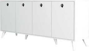 Stewehome μοντέρνα κονσόλα σαλονιού 180x45x80 cm