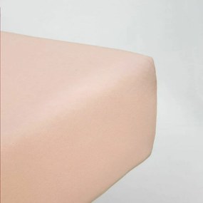 Σεντόνι Με Λάστιχο Naem Powder Pink Nima King Size 180x230cm 100% Βαμβάκι