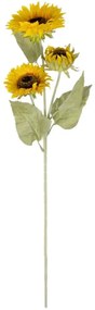 Τεχνητό Λουλούδι Sunflower 21380 90cm Yellow GloboStar Πολυαιθυλένιο