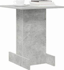 vidaXL End Table Σκυρόδεμα Γκρι 44,5 x 45 x 55 εκ Επεξεργασμένο ξύλο