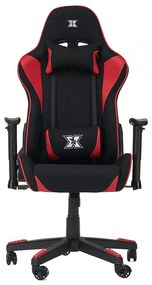 Serioux X-GC01-2D-T-R Torin Καρέκλα Gaming Δερματίνης με Ρυθμιζόμενα Μπράτσα Μαύρο / Κόκκινο