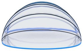 vidaXL Προστατευτικό Κάλυμμα Πισίνας Οβάλ 620x410x210 εκ.