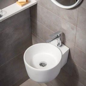 Pindos White Gloss 31x40 - Νιπτηρας Μπανιου