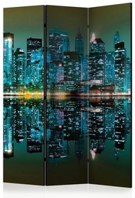 Διαχωριστικό με 3 τμήματα - Gold reflections - NYC [Room Dividers]