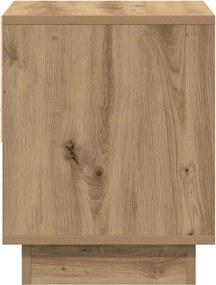 vidaXL Κομοδίνο Artisan Oak 45 x 34 x 44 εκ Επεξεργασμένο Ξύλο
