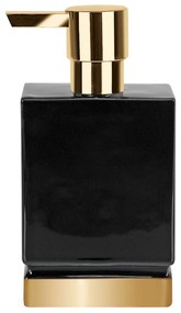 Δοχείο Κρεμοσάπουνου Spirella 03195.004 Roma Black/Gold