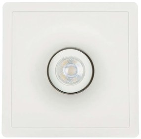 Φωτιστικό Οροφής Χωνευτό VK/09062 20,4x20,4x6,6cm 1xGU10 35W White VKLed