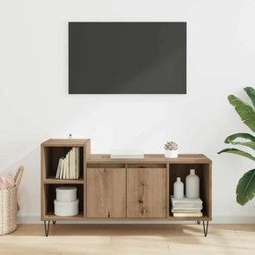 vidaXL Ντουλάπι TV 100 x 35 x 55 εκ Artisan Oak Επεξεργασμένο ξύλο