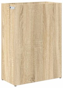 vidaXL Σχέδιο &amp; βάση αποθήκευσης Δρύς Sonoma 40 x 20 x 55,5 εκ