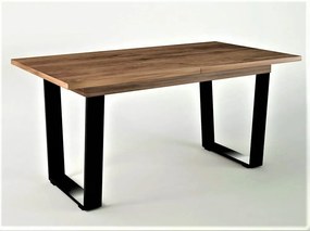 SARFURNITURE Τραπέζι  Ηφαιστίωνας  ανοιγόμενο καρυδί SAR-112209