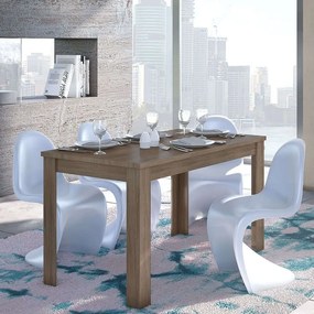 Τραπέζι Ανοιγόμενο Νο1 150+30x90x78cm Moca Μελαμίνη
