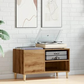 ντουλάπι δίσκων  Δρυς τεχνίτης 84,5x38x48 cm Κατασκευασμένο ξύλο 857164