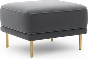 Πουφ Niki/ Γκρι / 60x44x60 BOG871